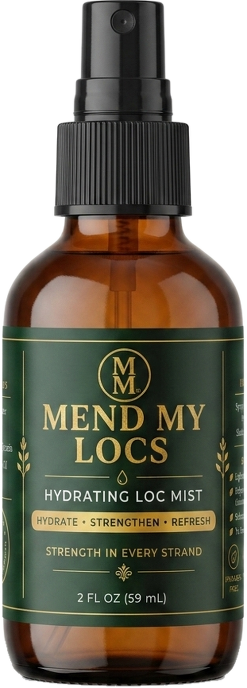 Mend My Locs Loc Spray bottle, front view